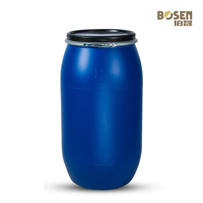 OEM / ODM HDPE حاوية بلاستيكية برميل 160L اسطوانة مع طوق الحديد