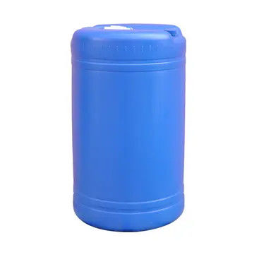 HDPE 60 لتر جيري يمكن نفخ زجاجة ماء غير قابلة للصدأ مغلقة باللون الأزرق