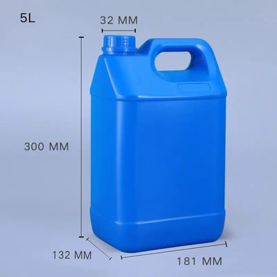 جركن بلاستيك 5 لتر مغلق 5 لتر HDPE جيري بمقبض