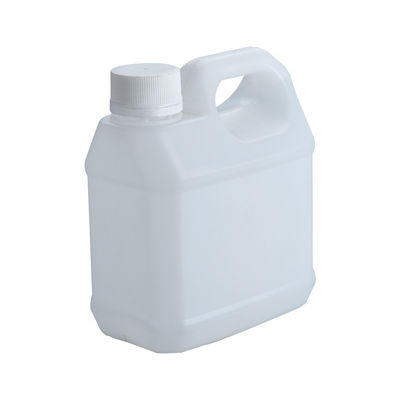 1 لتر غسيل الصحون سائل زجاجة بلاستيكية المطهر المياه مربع علبة مسطحة HDPE زيت الفول السوداني الكيميائي برميل بلاستيكي