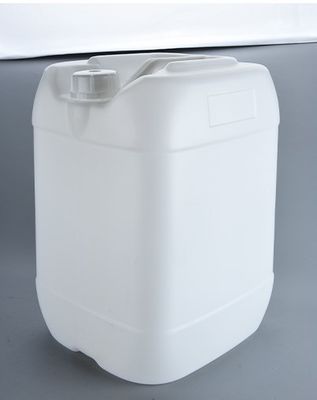 بقعة 30L برميل بلاستيكي برميل مربع أبيض الصف الغذائي برميل كيميائي جيد الختم HDPE برميل حمض والقلي التآكل