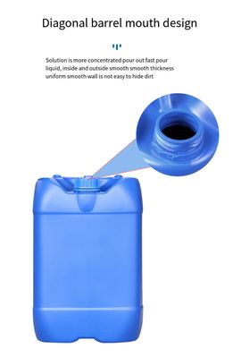 خزان مياه خفيف الوزن 5 جالون / دلاء بلاستيك متعدد الوظائف HDPE
