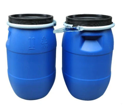 أسطوانة طبل HDPE باللون الأزرق مفتوحة 50 لترًا من البلاستيك ODM