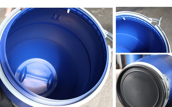 OEM / ODM البلاستيك الكيميائي برميل HDPE 200 لتر برميل مانعة للتسرب