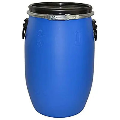 HDPE البلاستيك الأزرق حاوية 160 لتر الأزرق كيميائي طبل دلو مفتوح من الأعلى
