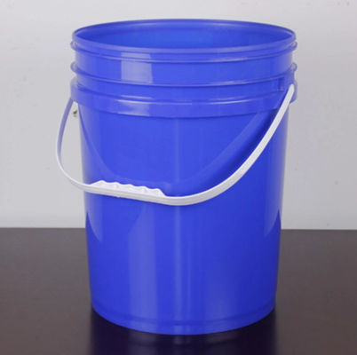 دائم 20L دلو الطلاء HDPE تخزين البلاستيك دلو مع غطاء مقبض