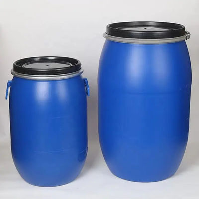 220L HDPE حاوية بلاستيكية مفتوحة أعلى البلاستيك الأزرق 55 جالون طبل OEM