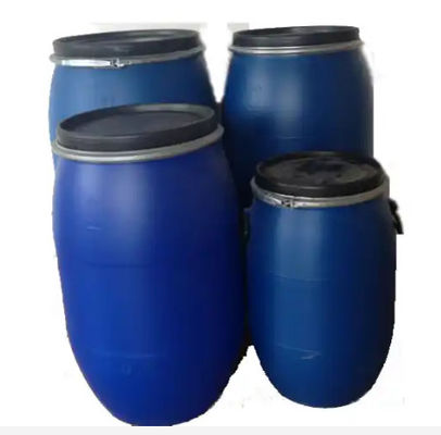 طبل تخزين الطعام البلاستيكي الأزرق HDPE مفتوح من الأعلى برميل برميل 394 * 880 مم
