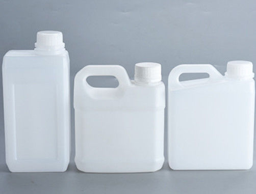 1 لتر غسيل الصحون سائل زجاجة بلاستيكية المطهر المياه مربع علبة مسطحة HDPE زيت الفول السوداني الكيميائي برميل بلاستيكي