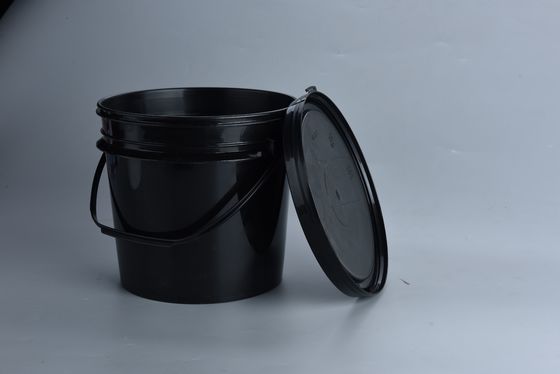 دلو الطلاء البلاستيكي 4L للمنتجات السائلة والصلبة 300 * 350mm الحجم مع خيارات تصميم قابلة للتخصيص