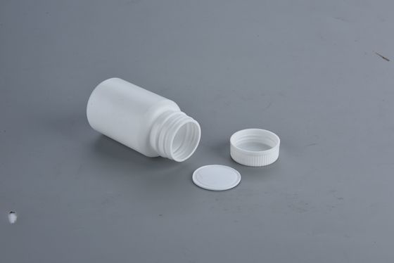 200 مل HDPE مادة جديدة زجاجة مستديرة صغيرة